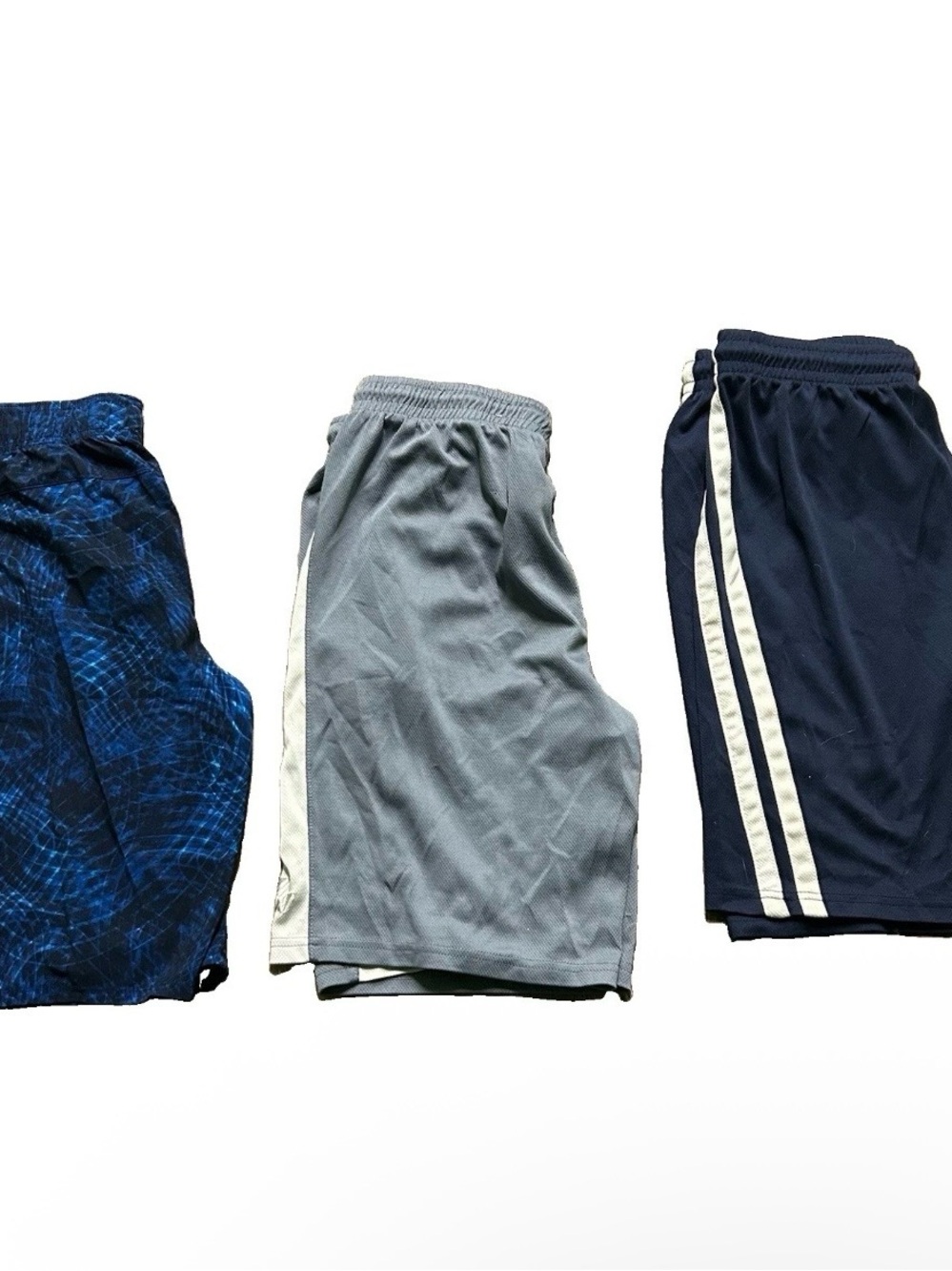 3 Pairs of Boy’s Summer Athletic Shorts Size XXL
